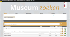 Desktop Screenshot of museumzoeken.nl