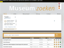 Tablet Screenshot of museumzoeken.nl